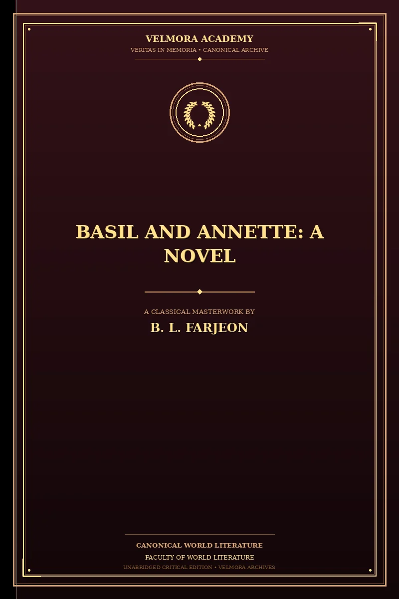 Cover of Basil and Annette: A Novel