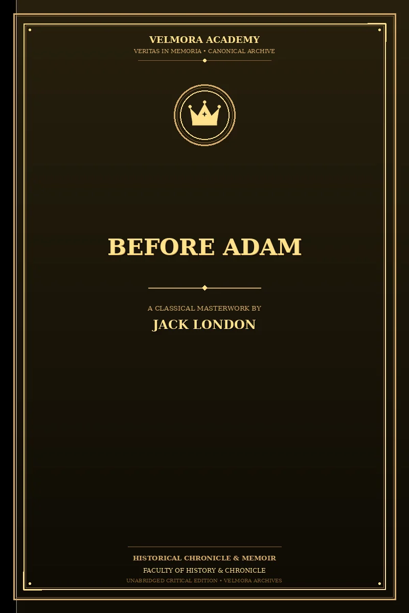Cover of Before Adam