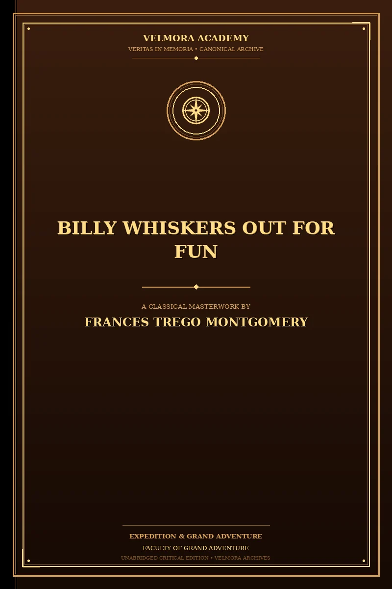 Cover of Billy Whiskers Out for Fun