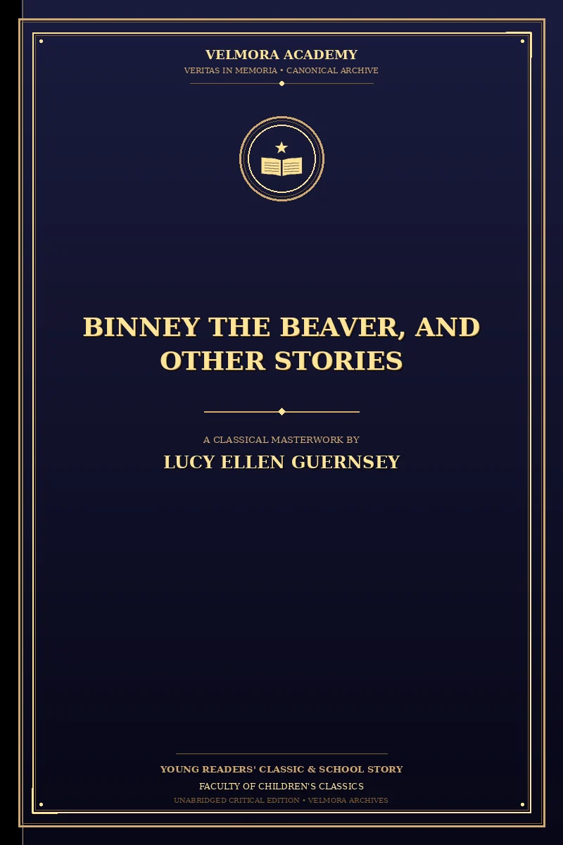 Cover of Binney the beaver, and other stories