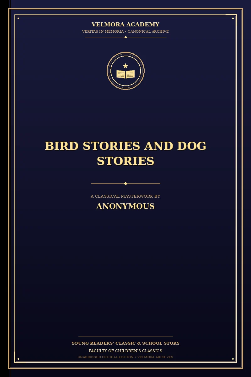 Cover of Bird Stories and Dog Stories