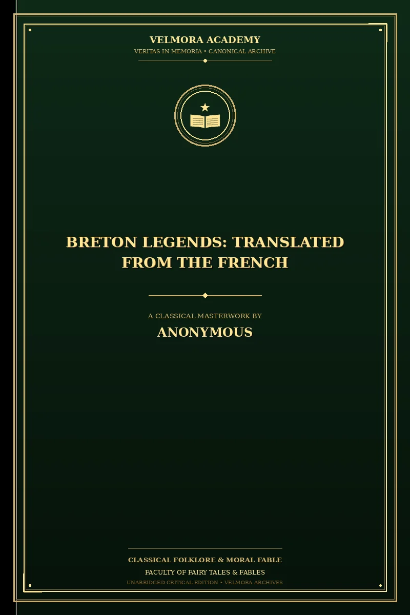 Cover of Breton Legends: Translated from the French