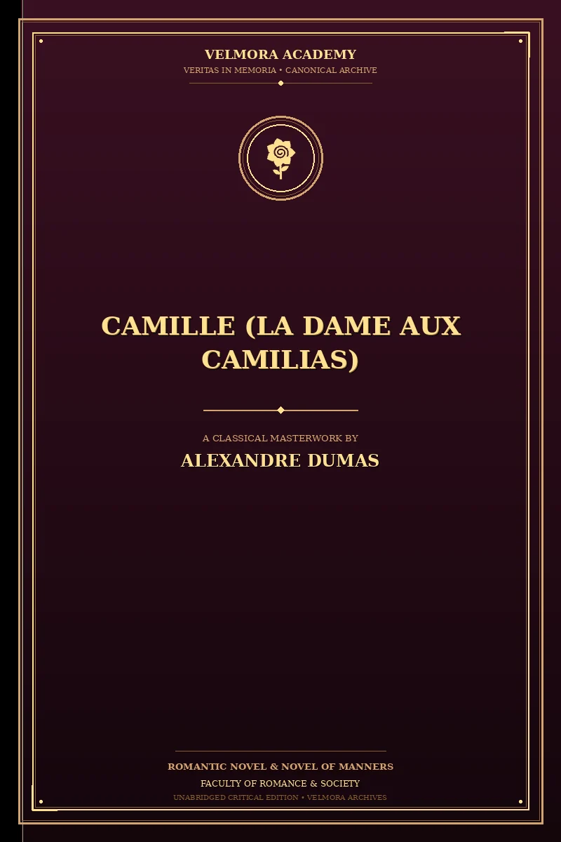 Cover of Camille (La Dame Aux Camilias)