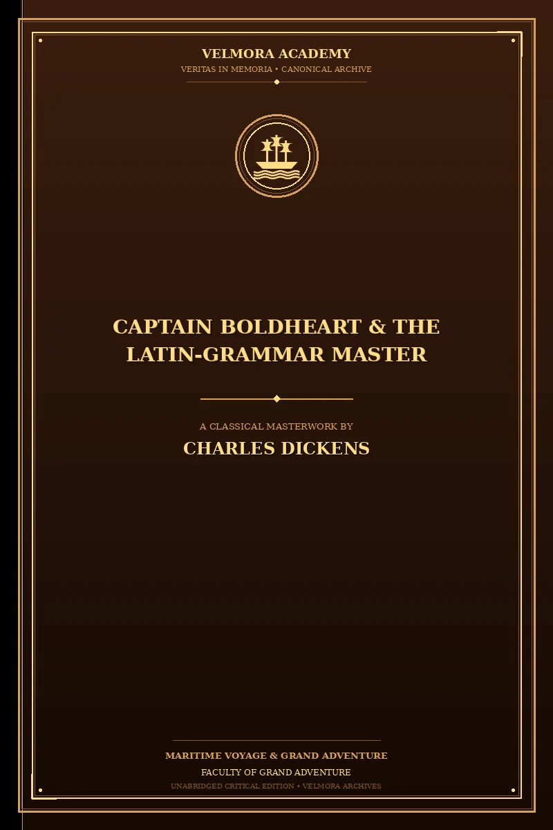 Cover of Captain Boldheart & the Latin-Grammar Master
