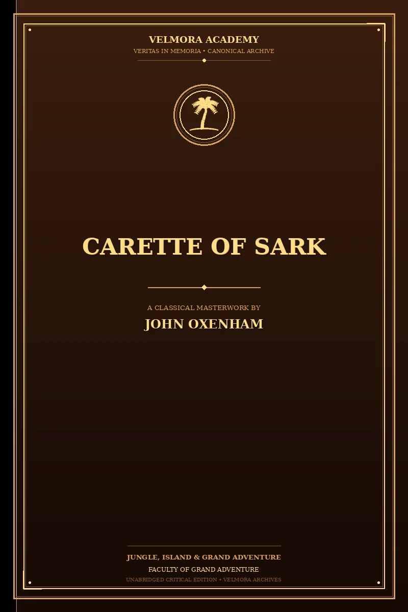 Cover of Carette of Sark