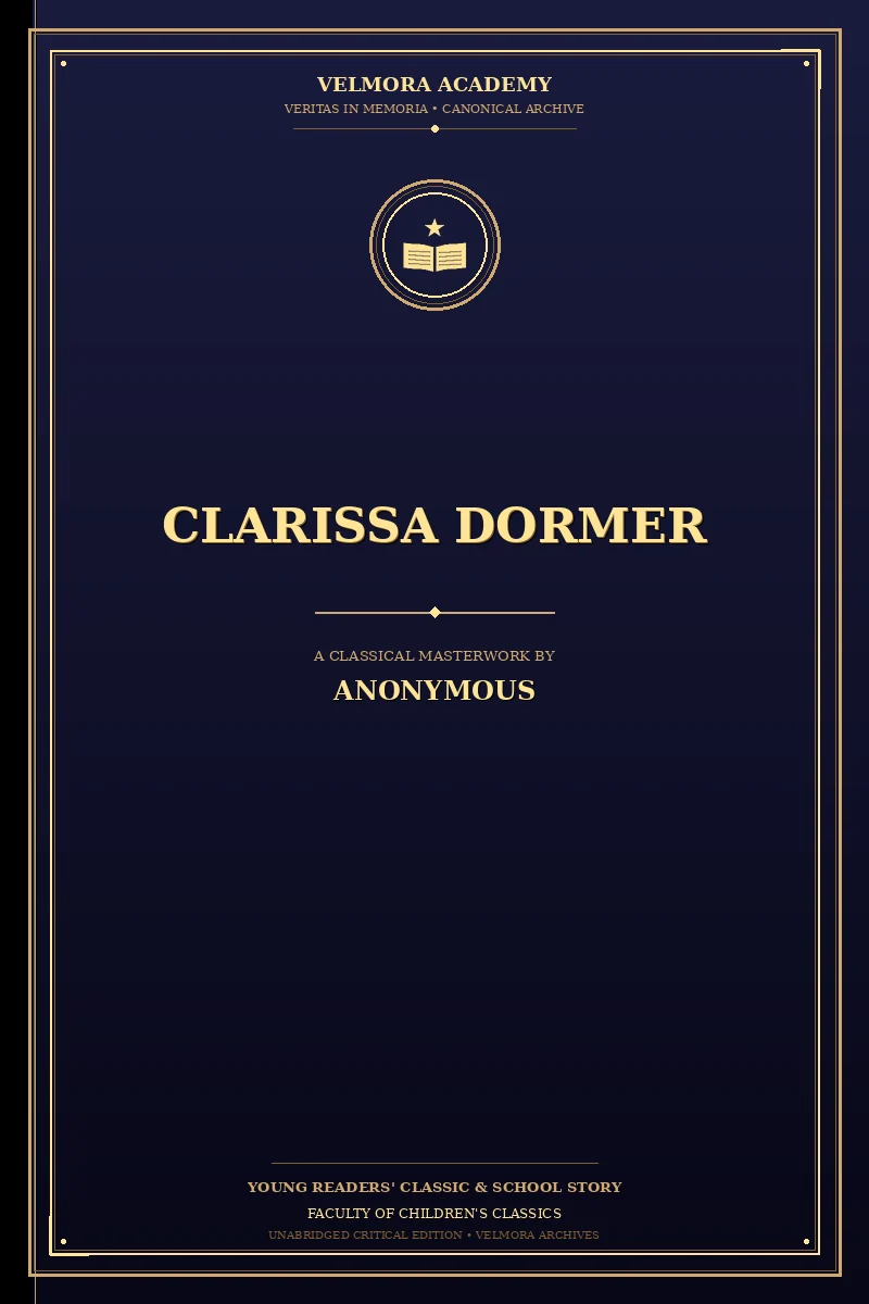 Cover of Clarissa Dormer