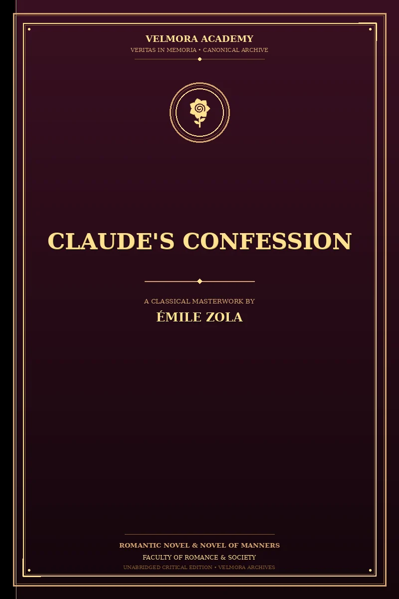 Cover of Claude's Confession