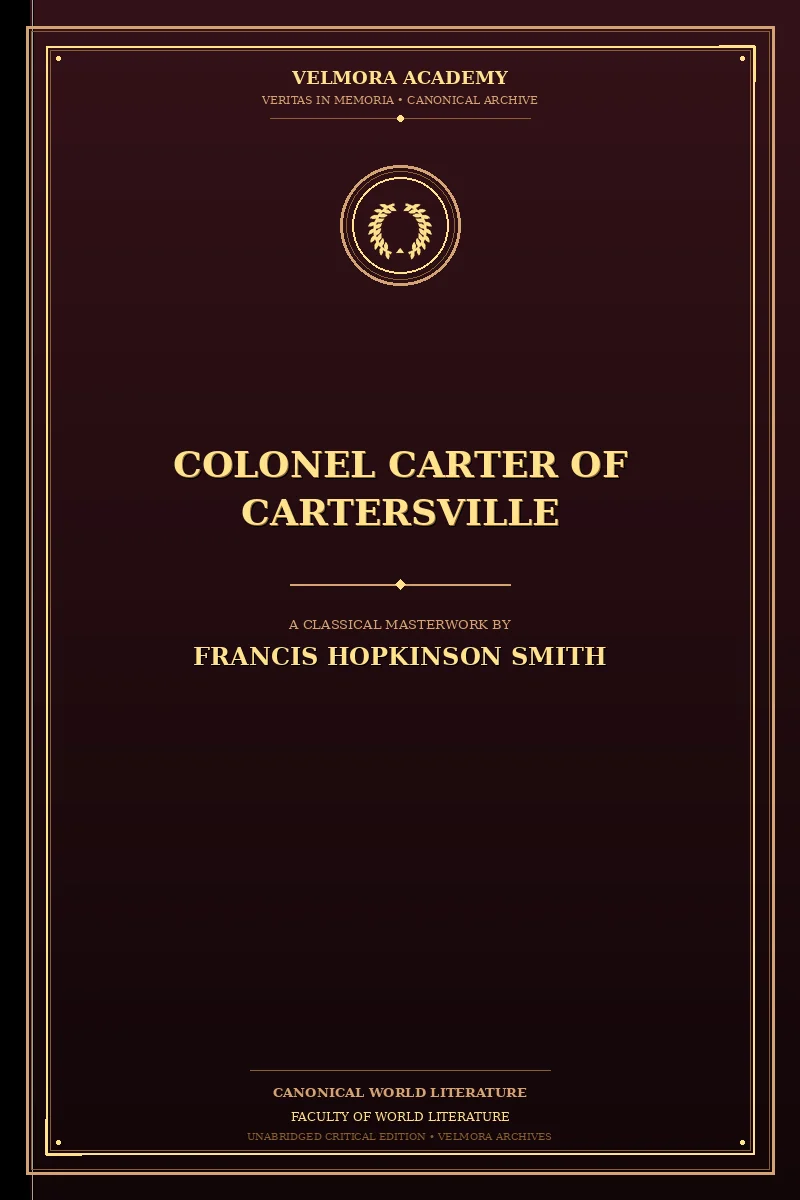 Cover of Colonel Carter of Cartersville