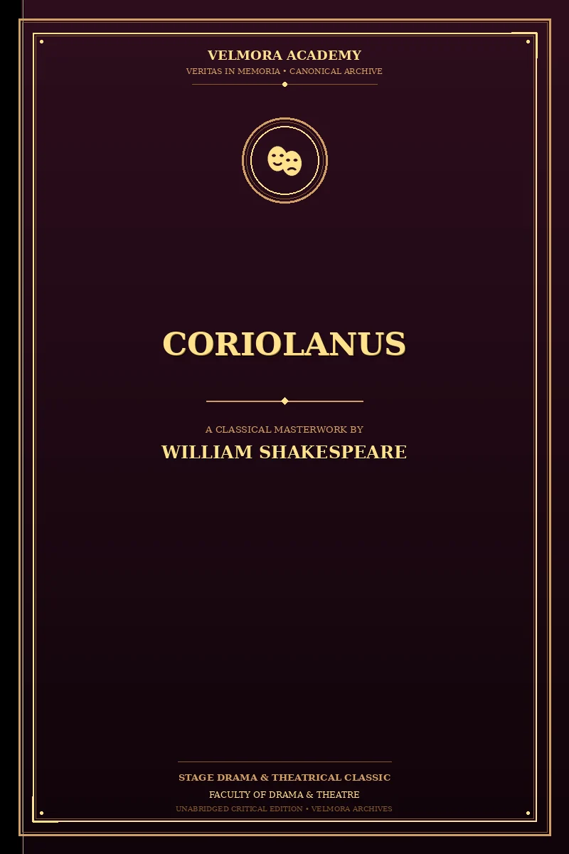 Cover of Coriolanus