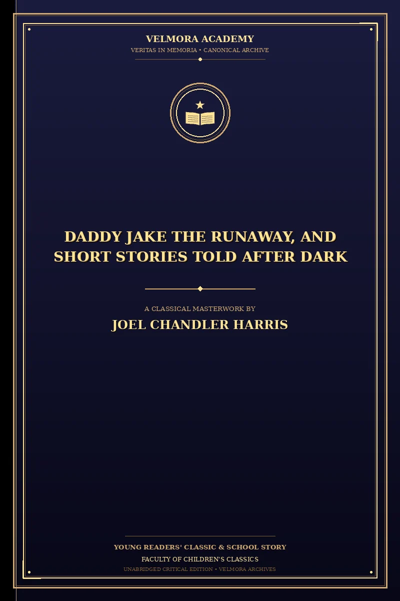 Cover of Daddy Jake the Runaway, and Short Stories Told After Dark