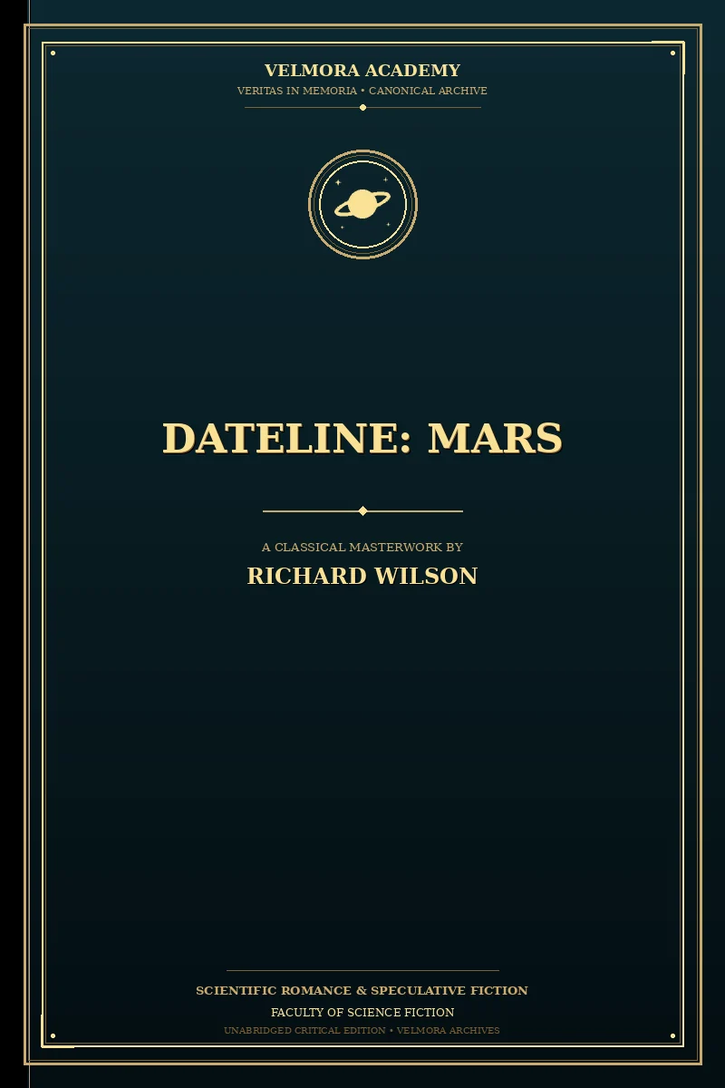 Cover of Dateline: Mars