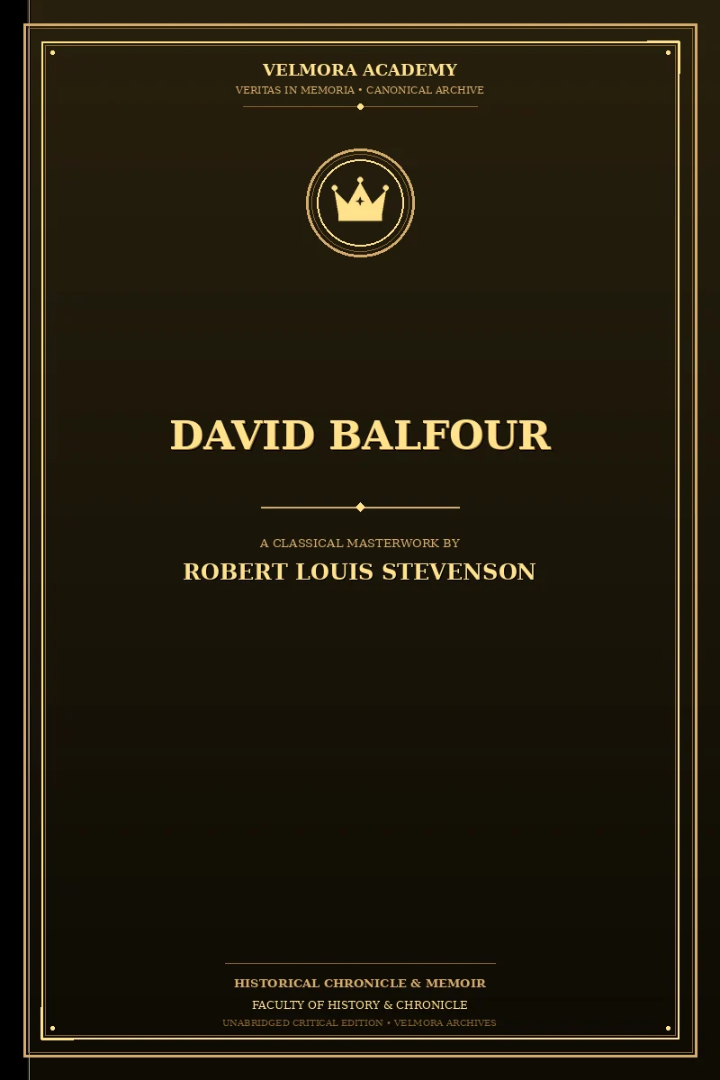 Cover of David Balfour