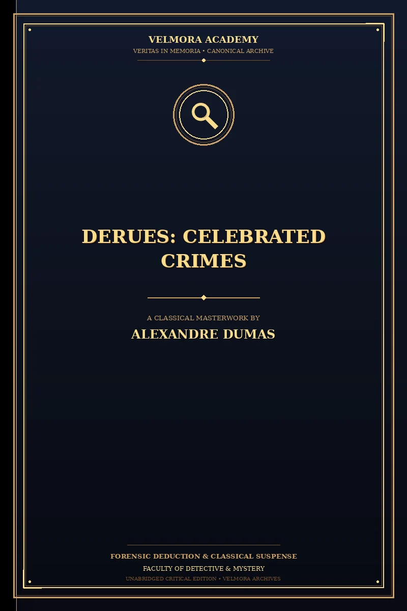 Cover of Derues: Celebrated Crimes