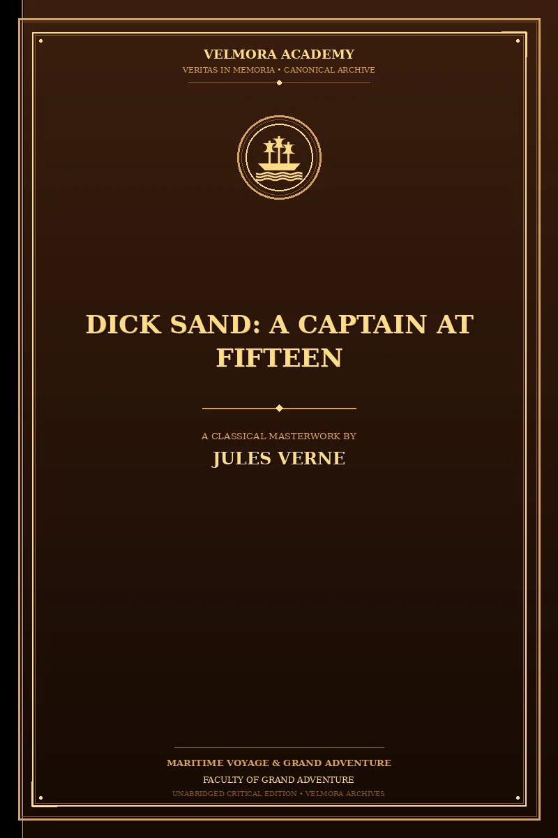 Cover of Dick Sand: A Captain at Fifteen