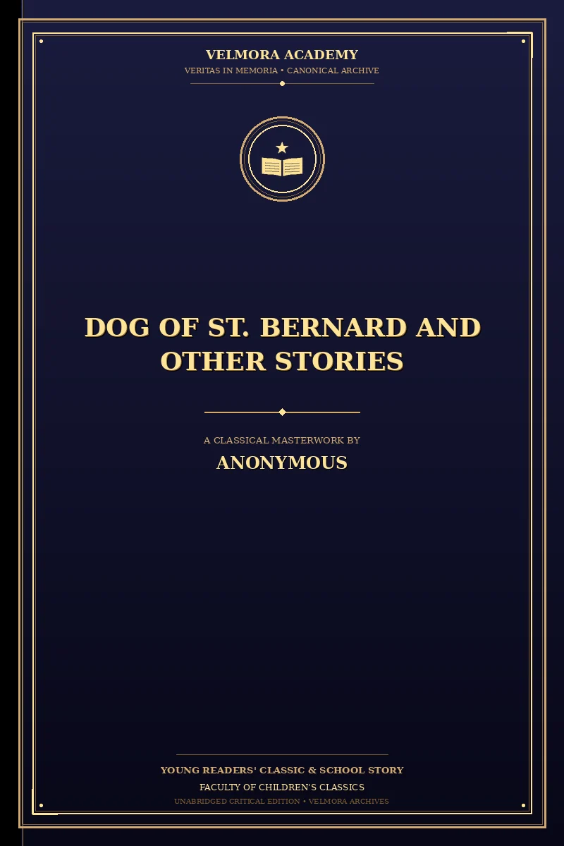 Cover of Dog of St. Bernard and Other Stories