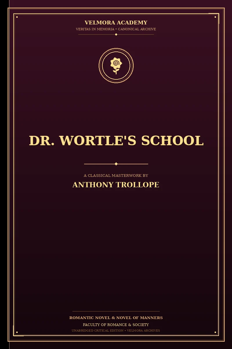 Cover of Dr. Wortle's School