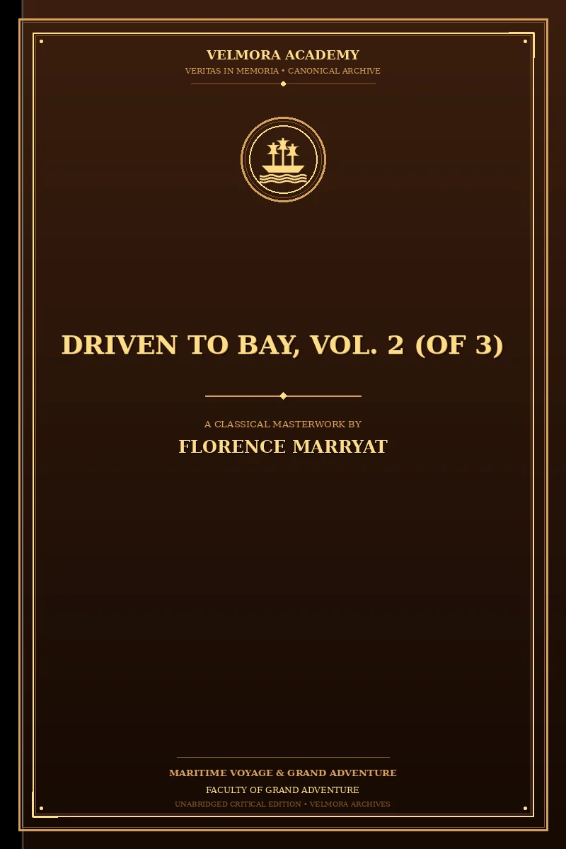 Cover of Driven to bay, Vol. 2 (of 3)