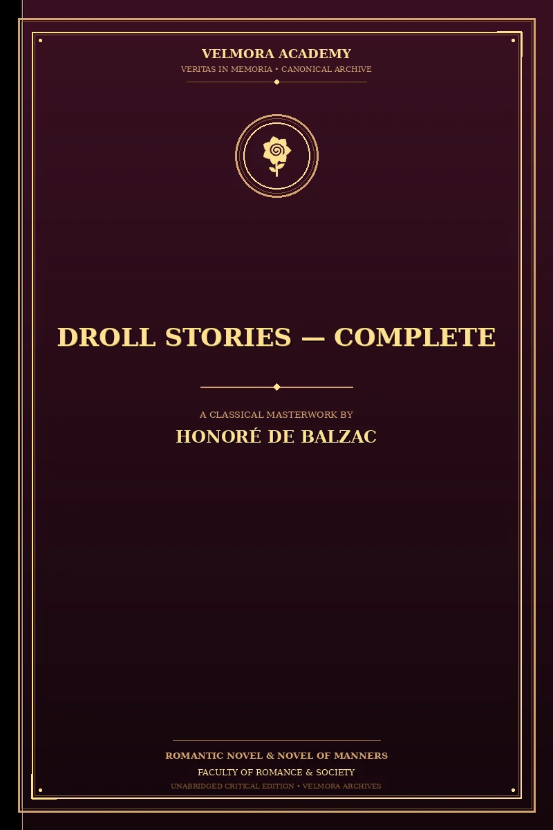 Cover of Droll Stories — Complete