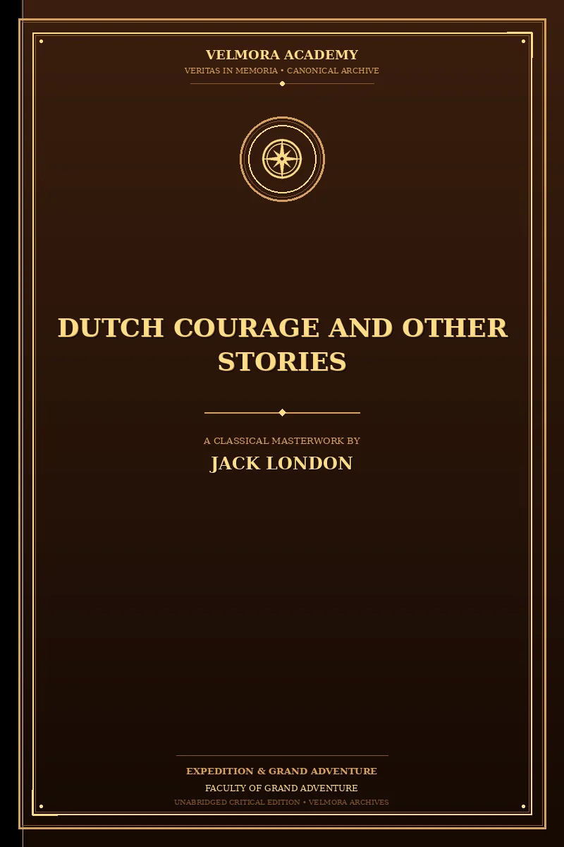 Cover of Dutch Courage and Other Stories