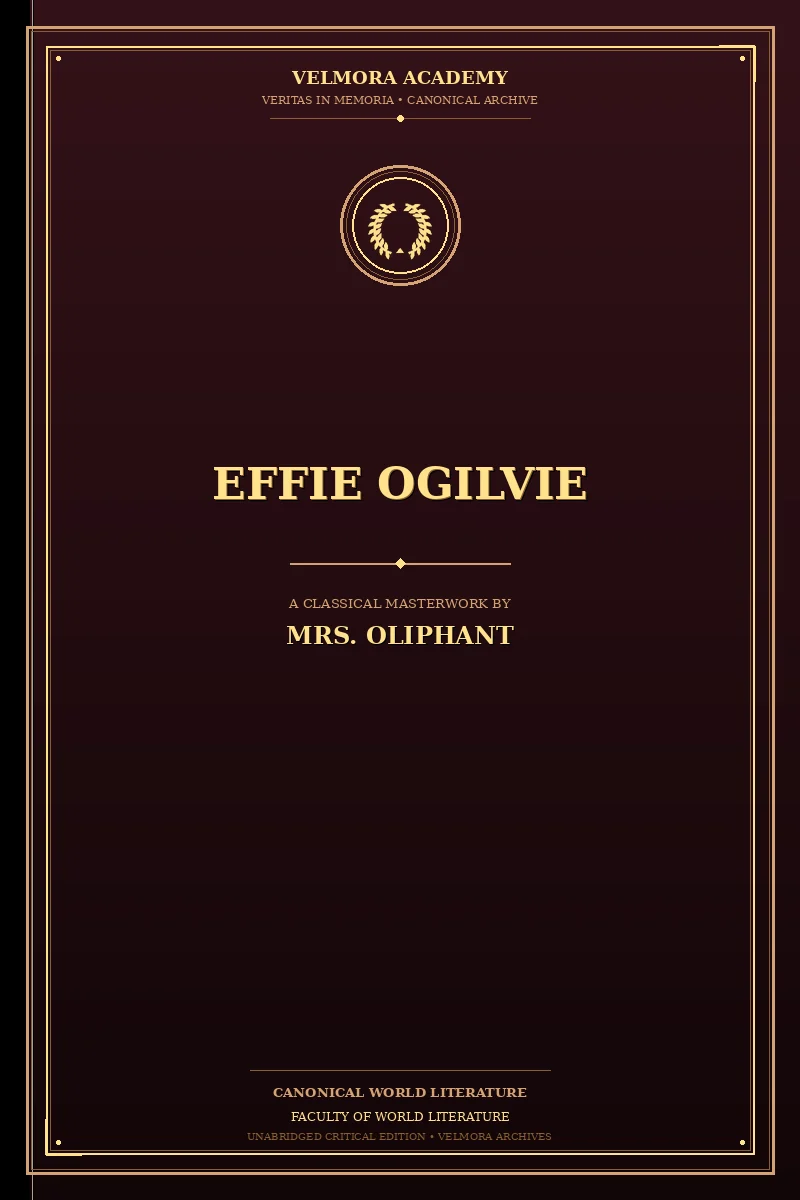 Cover of Effie Ogilvie