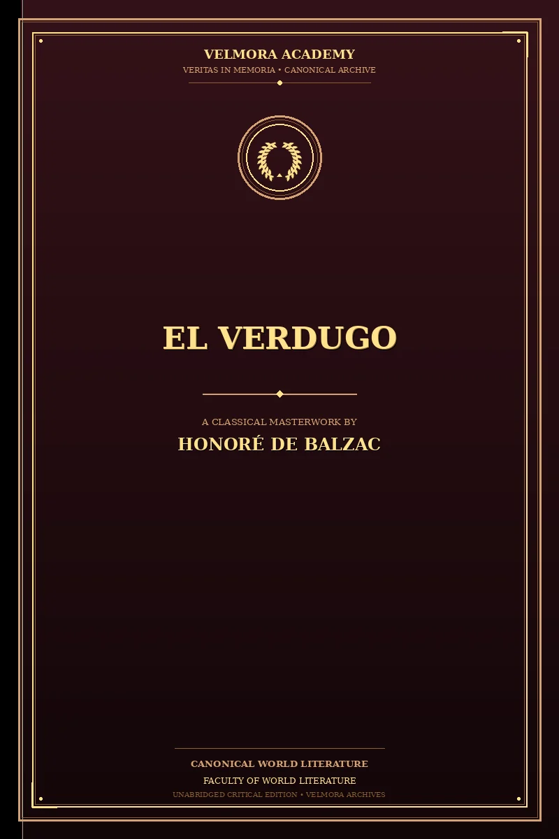 Cover of El Verdugo