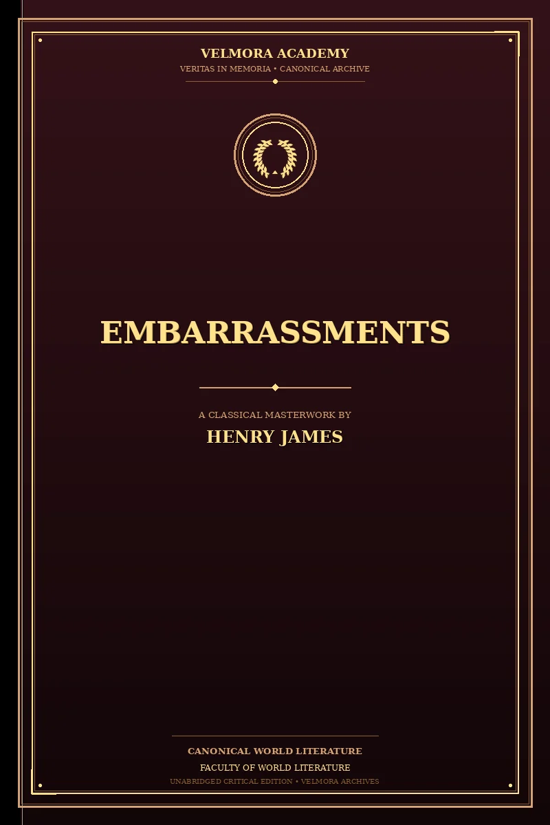 Cover of Embarrassments