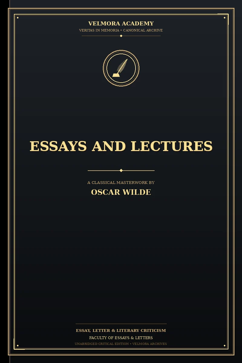 Cover of Essays and Lectures