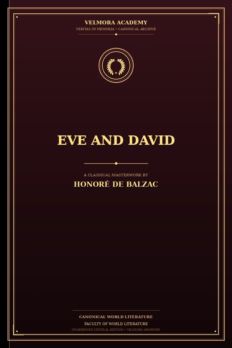 Cover of Eve and David