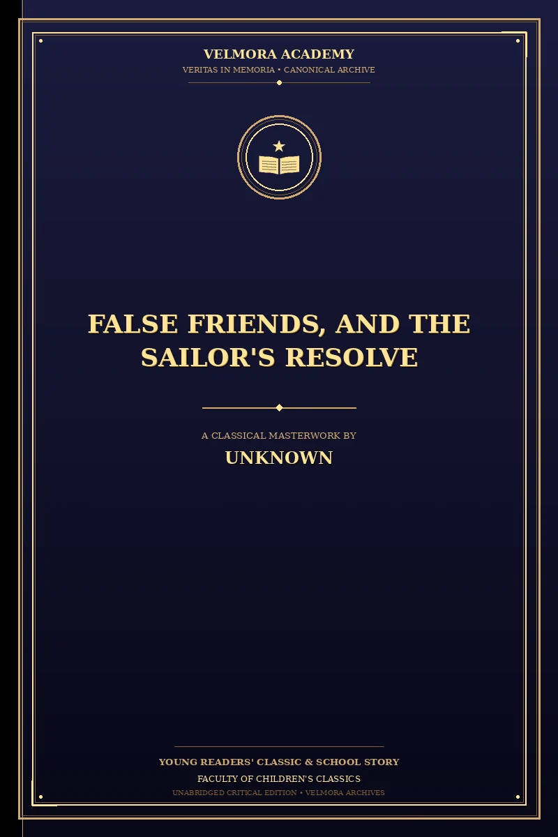 Cover of False Friends, and The Sailor's Resolve