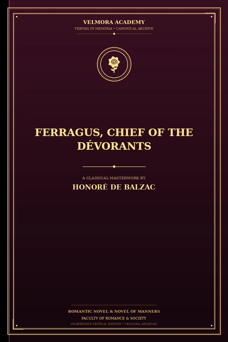 Cover of Ferragus, Chief of the Dévorants