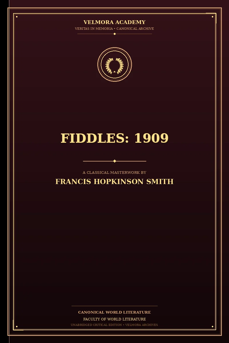 Cover of Fiddles: 1909