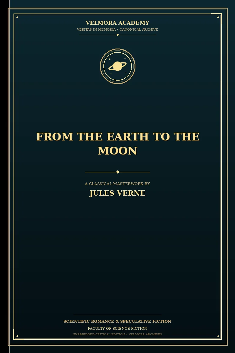 Cover of From the Earth to the Moon