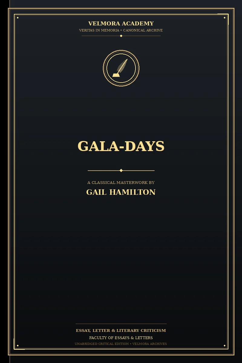 Cover of Gala-Days