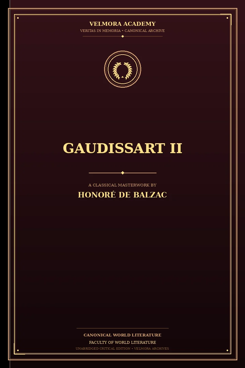 Cover of Gaudissart II