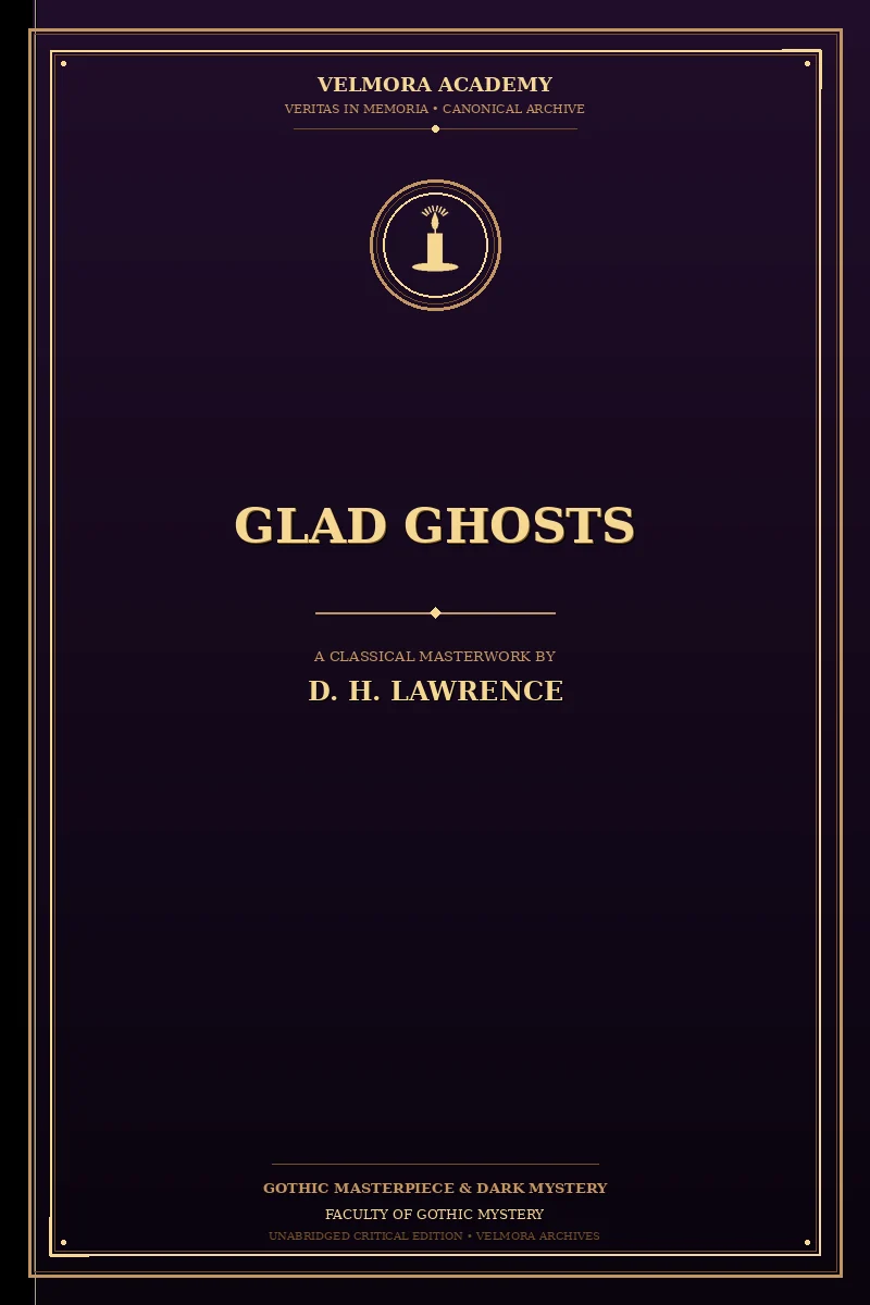 Cover of Glad ghosts