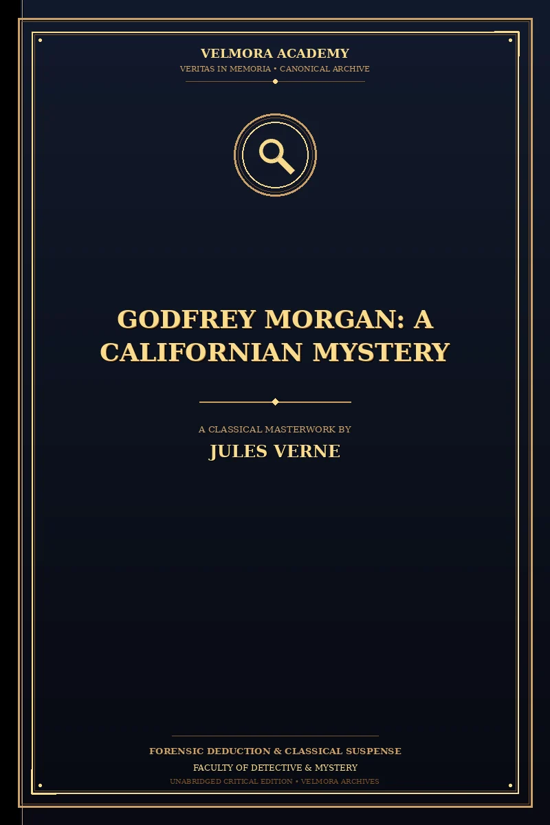 Cover of Godfrey Morgan: A Californian Mystery
