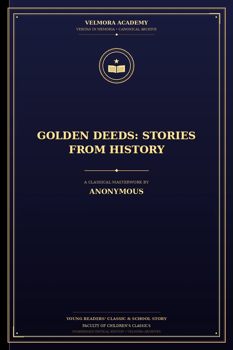 Cover of Golden Deeds: Stories from History