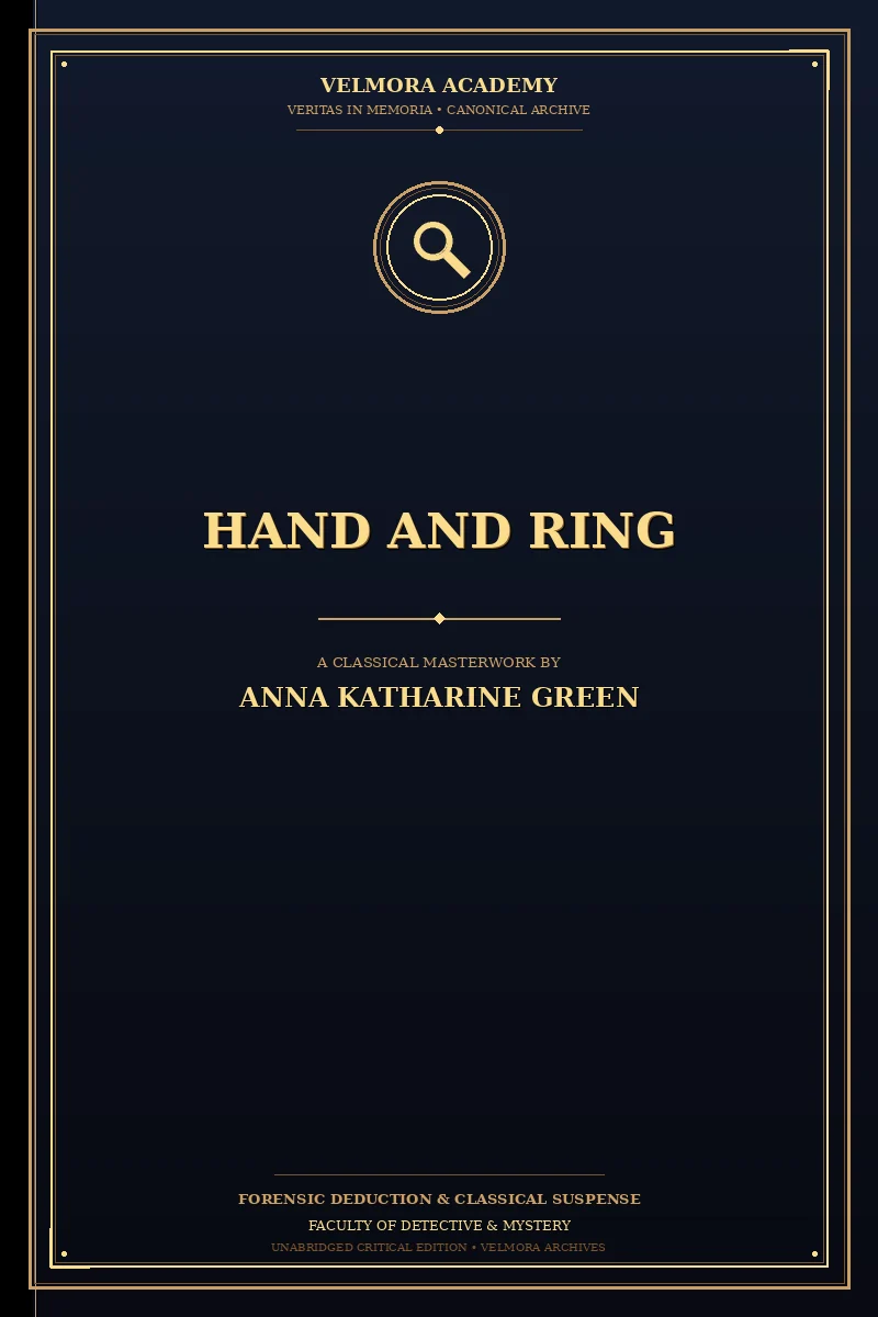 Cover of Hand and Ring