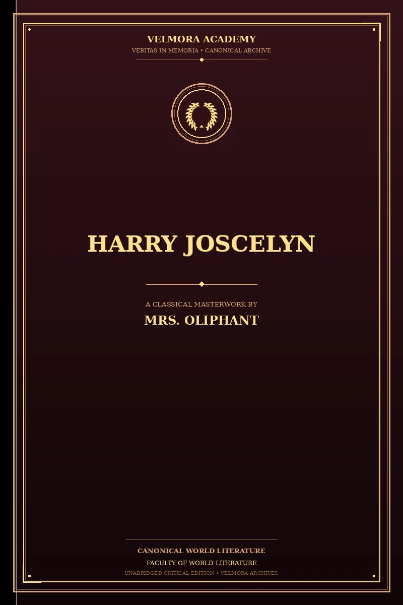Cover of Harry Joscelyn