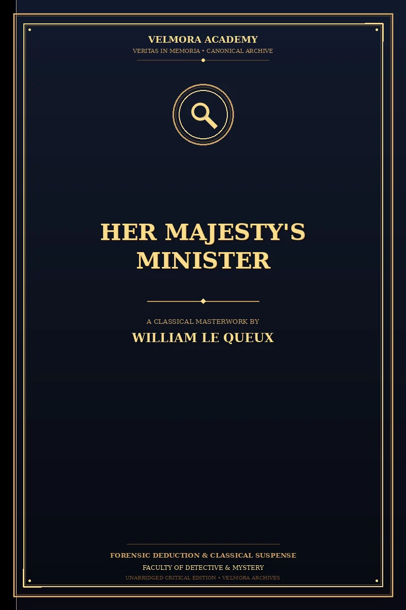 Cover of Her Majesty's Minister