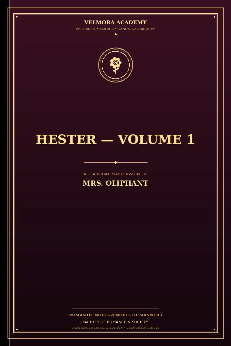 Cover of Hester — Volume 1