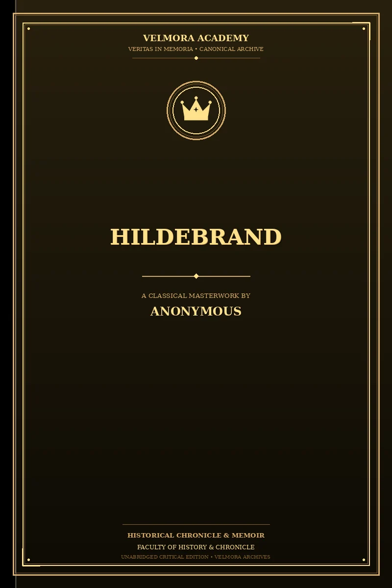 Cover of Hildebrand