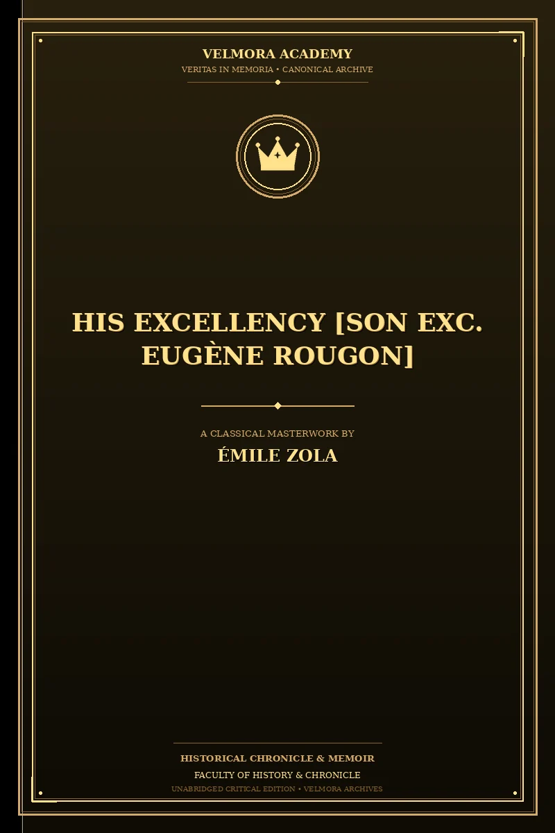 Cover of His Excellency [Son Exc. Eugène Rougon]