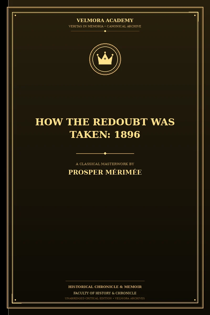 Cover of How The Redoubt Was Taken: 1896