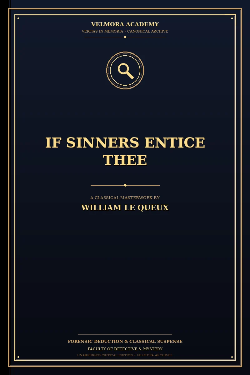 Cover of If Sinners Entice Thee