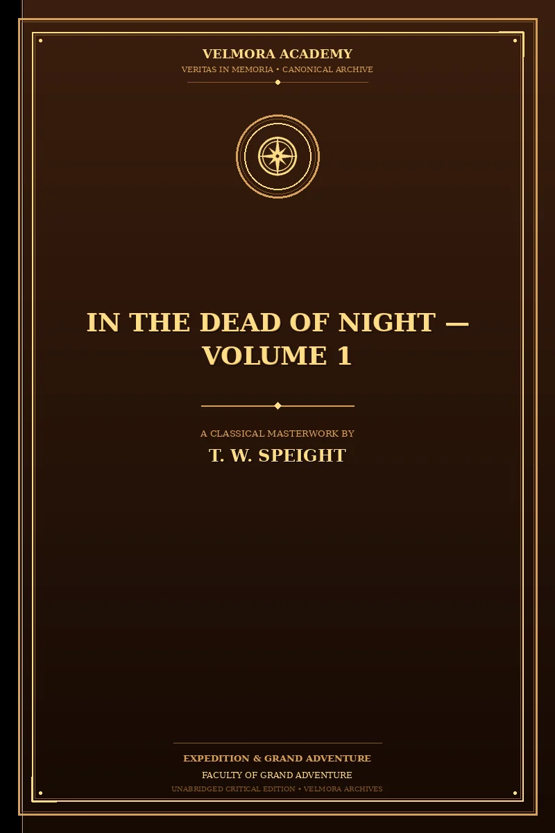 Cover of In the Dead of Night — Volume 1