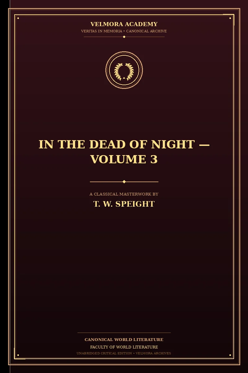 Cover of In the Dead of Night — Volume 3