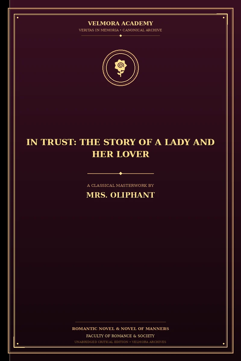 Cover of In Trust: The Story of a Lady and Her Lover
