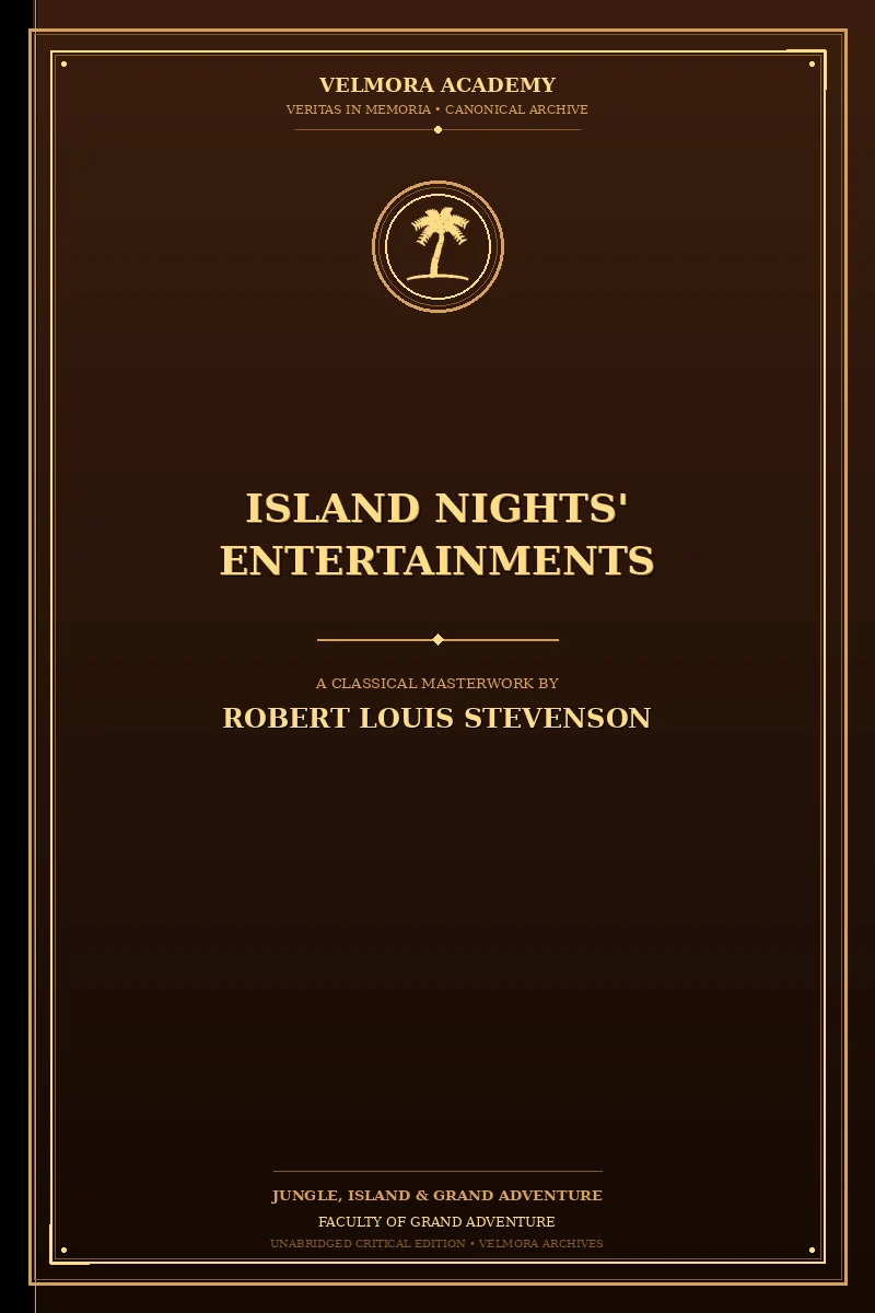 Cover of Island Nights' Entertainments