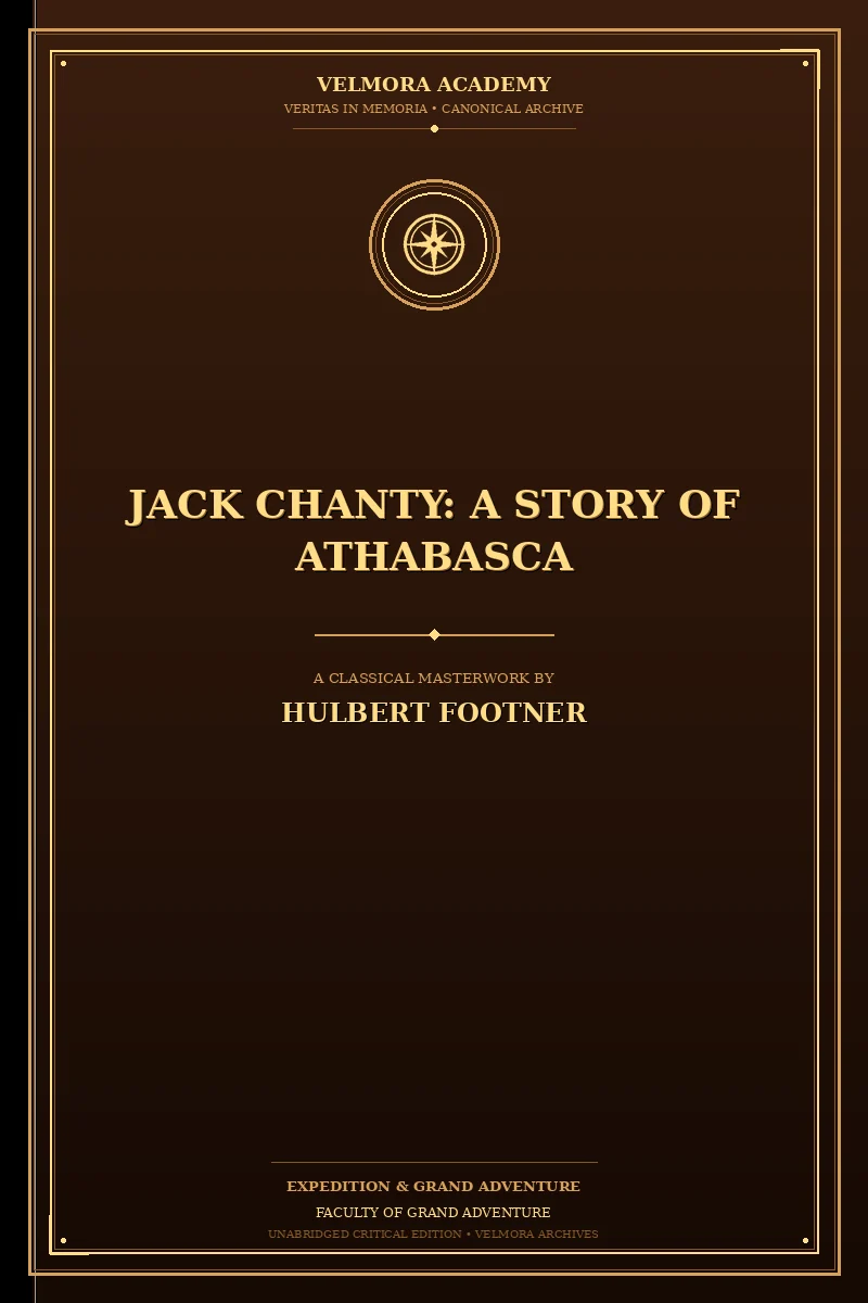 Cover of Jack Chanty: A Story of Athabasca